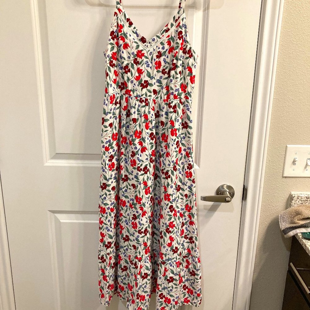 Old Navy Fit & Flare Cami Midi Dress